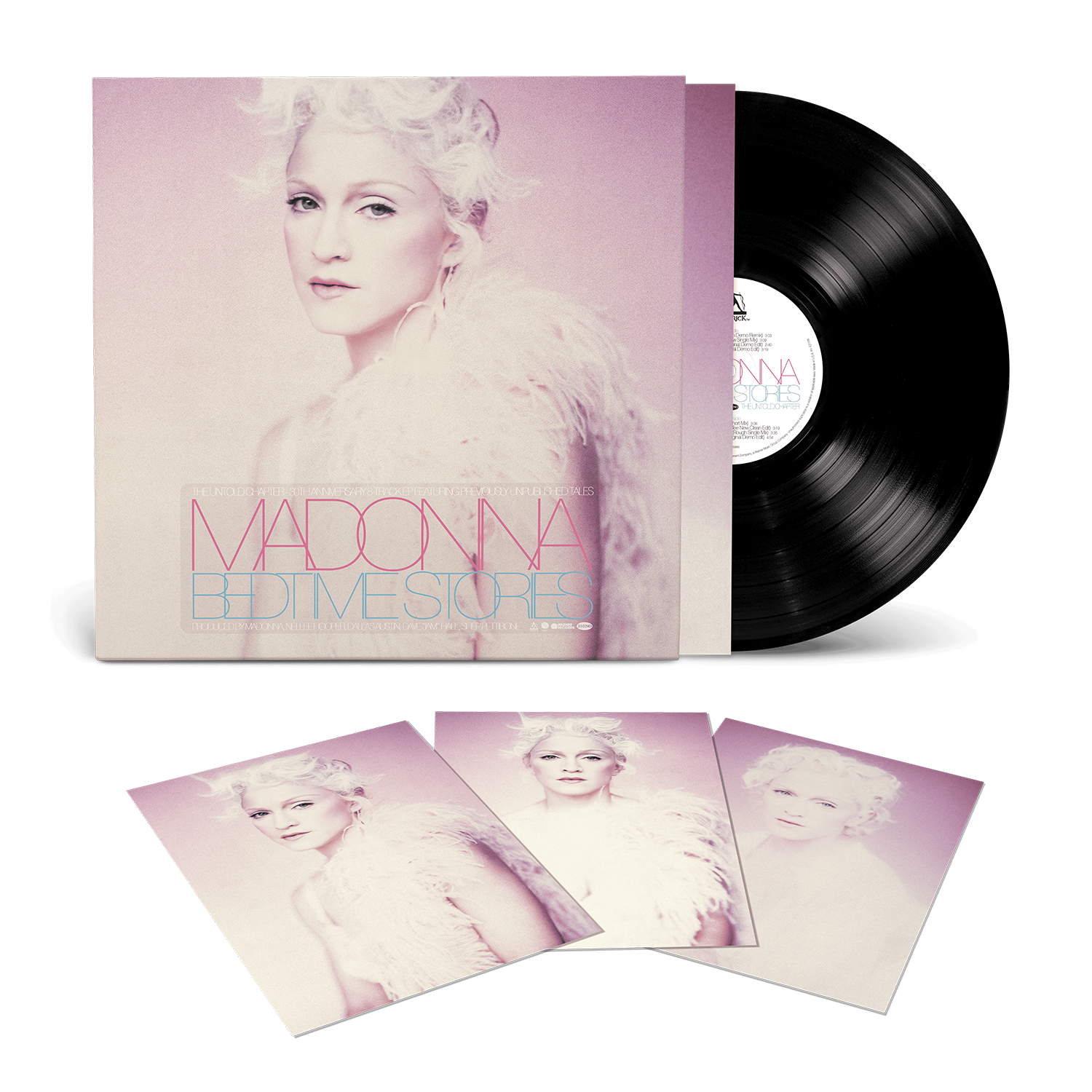 Madonna - BEDTIME STORIES Ð THE UNTOLD CHAPTER VINYL + POSTCARD
