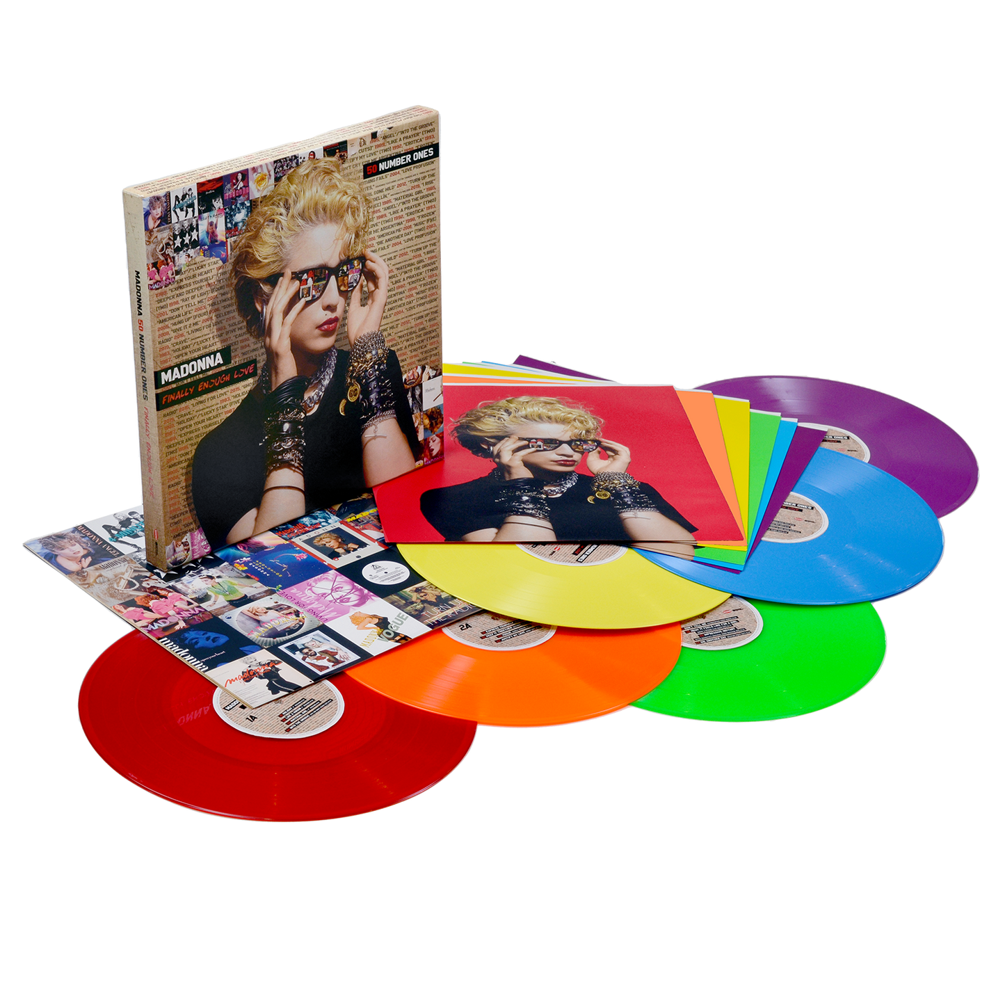 Finally Enough Love: 50 Number Ones - The Rainbow Edition