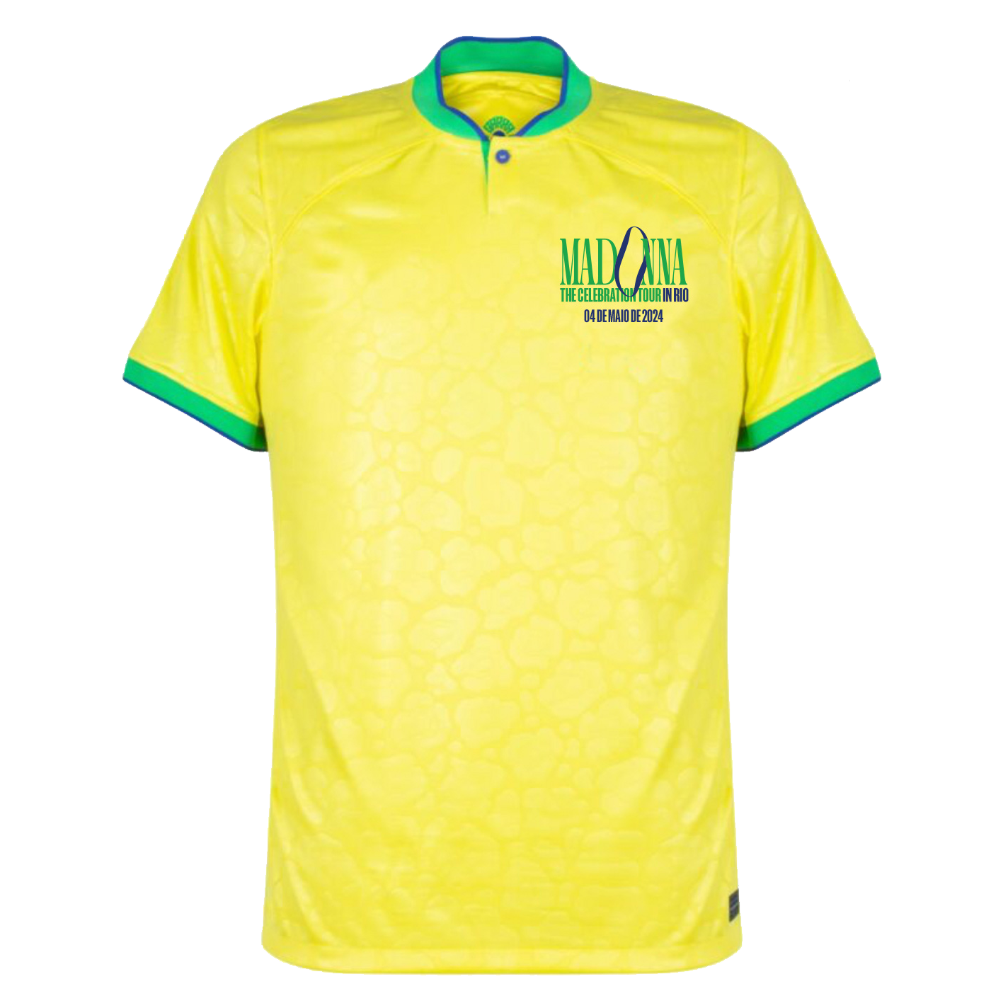 ‘The Celebration Tour In Rio’ Yellow Jersey Shirt