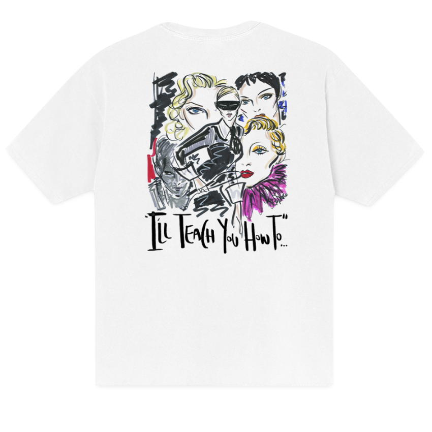 Madonna Erotica I'll Teach You How To Sketch Tee