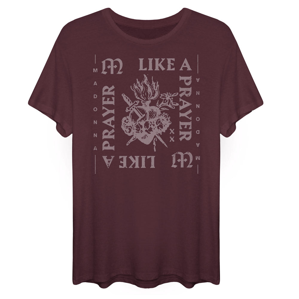 Madonna Like a Prayer Logo Tee