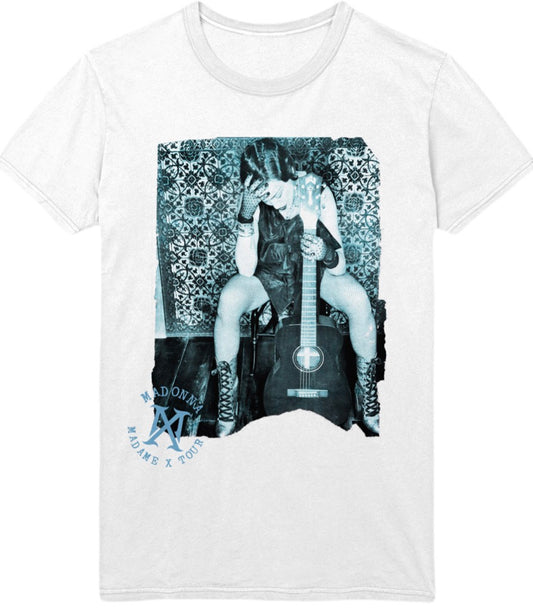 Madonna Azulejo White Tee