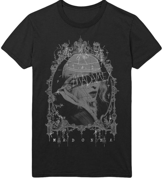 Madonna Majesty Black Tee
