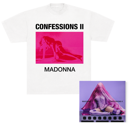 CONFESSIONS II NEON TEE & 16-Track CD