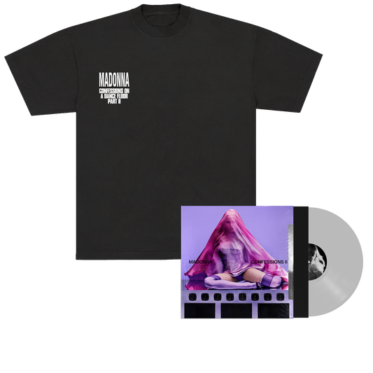 CONFESSIONS II COVER TEE & 16-track Numbered Deluxe 2LP Set – D2C Exclusive