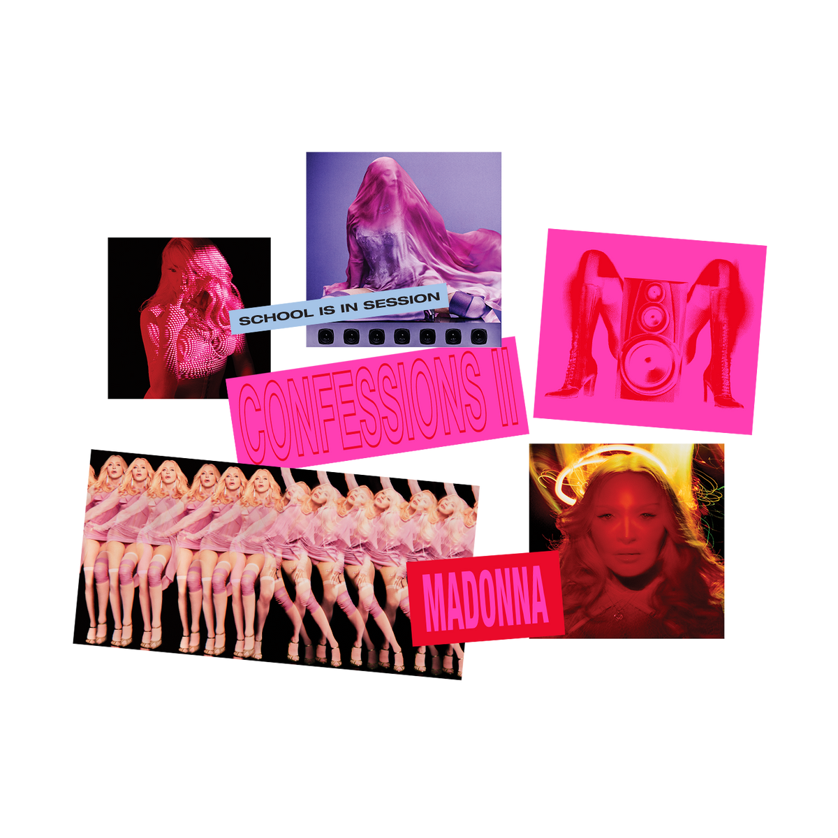 Sticker For File Check Madonna - CONFESSIONS II STICKER PACK 2 – Madonna - Boy Toy, Inc. UK