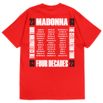 The Celebration Tour Red Tee