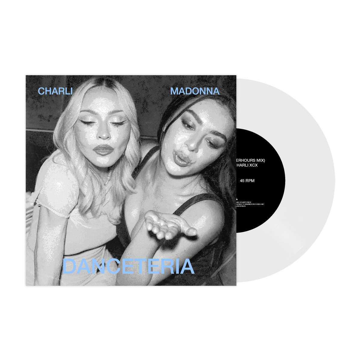 MADONNA & CHARLI - DANCETERIA (7" VINYL)