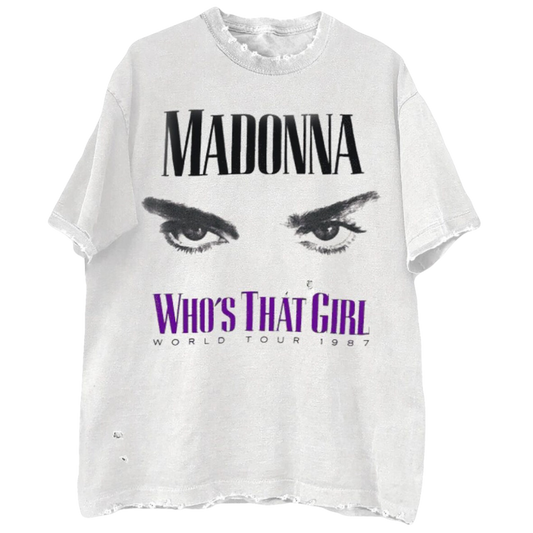 Who's That Girl Vintage Tee