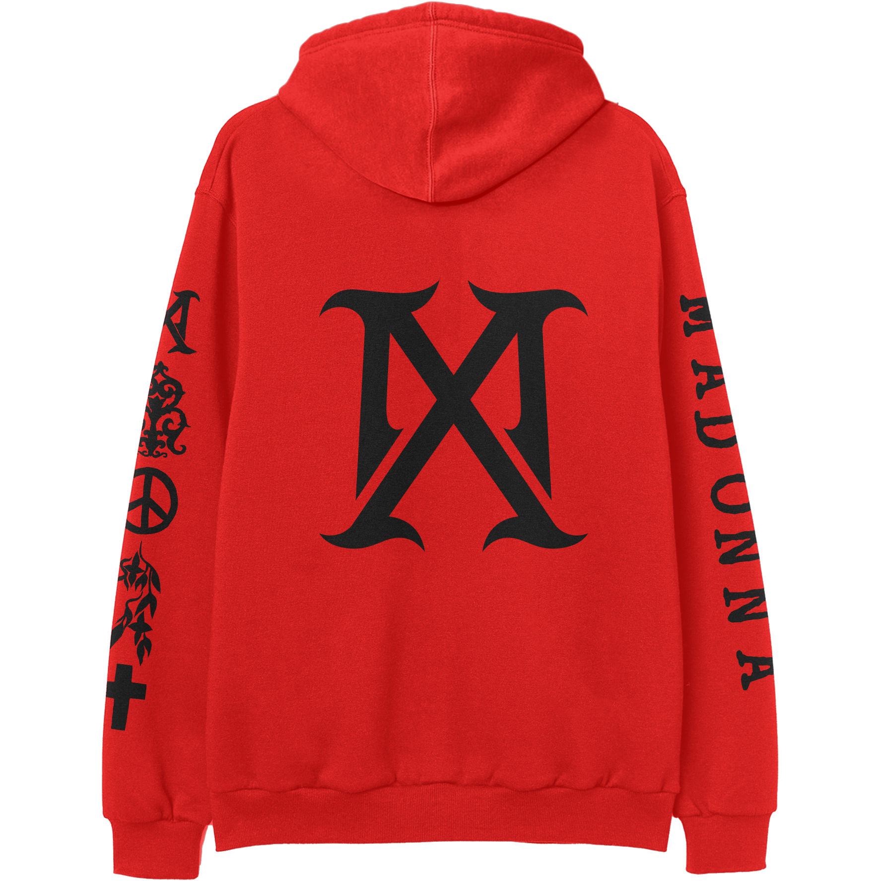 Disturbe The Peace Red Pullover Hoodie