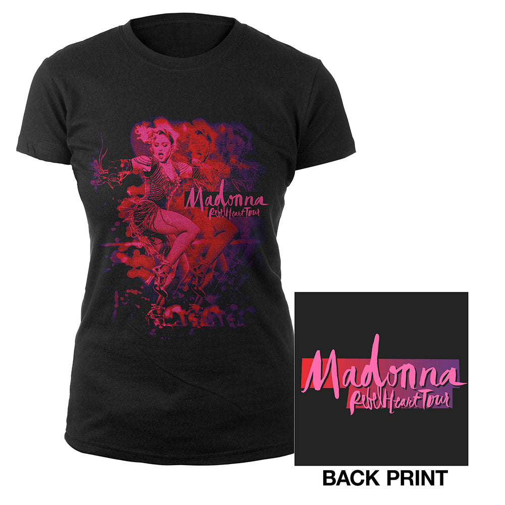 Rebel Heart Tour DVD Ladies Tee
