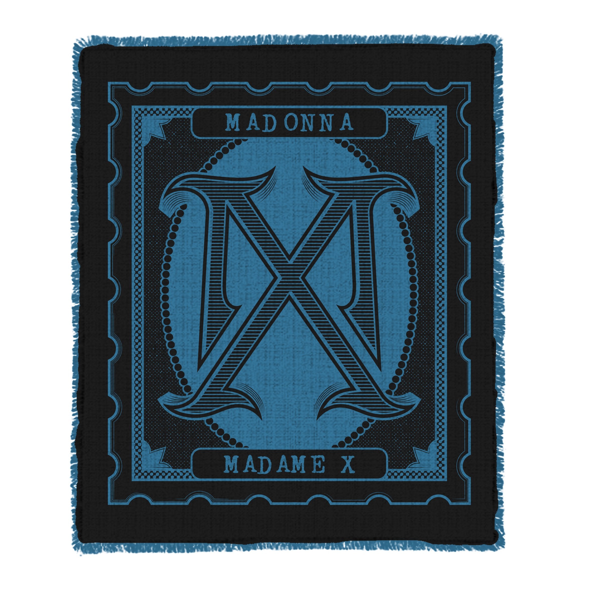 Madonna Madame X Logo Blanket